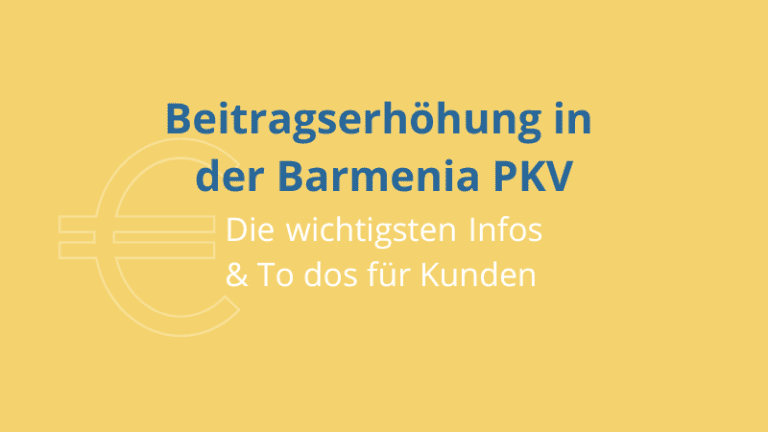 Ratgeber zur aktuellen Beitragserhöhung der Barmenia Krankenkasse - Infos und Optionen für Kunden